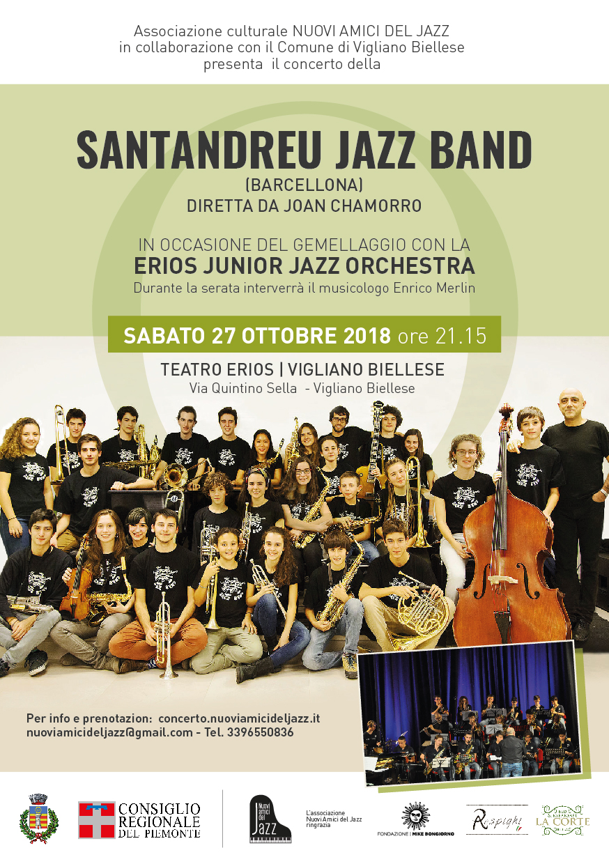 Concerto Santandreu & Erios Junior Jazz Orchestra