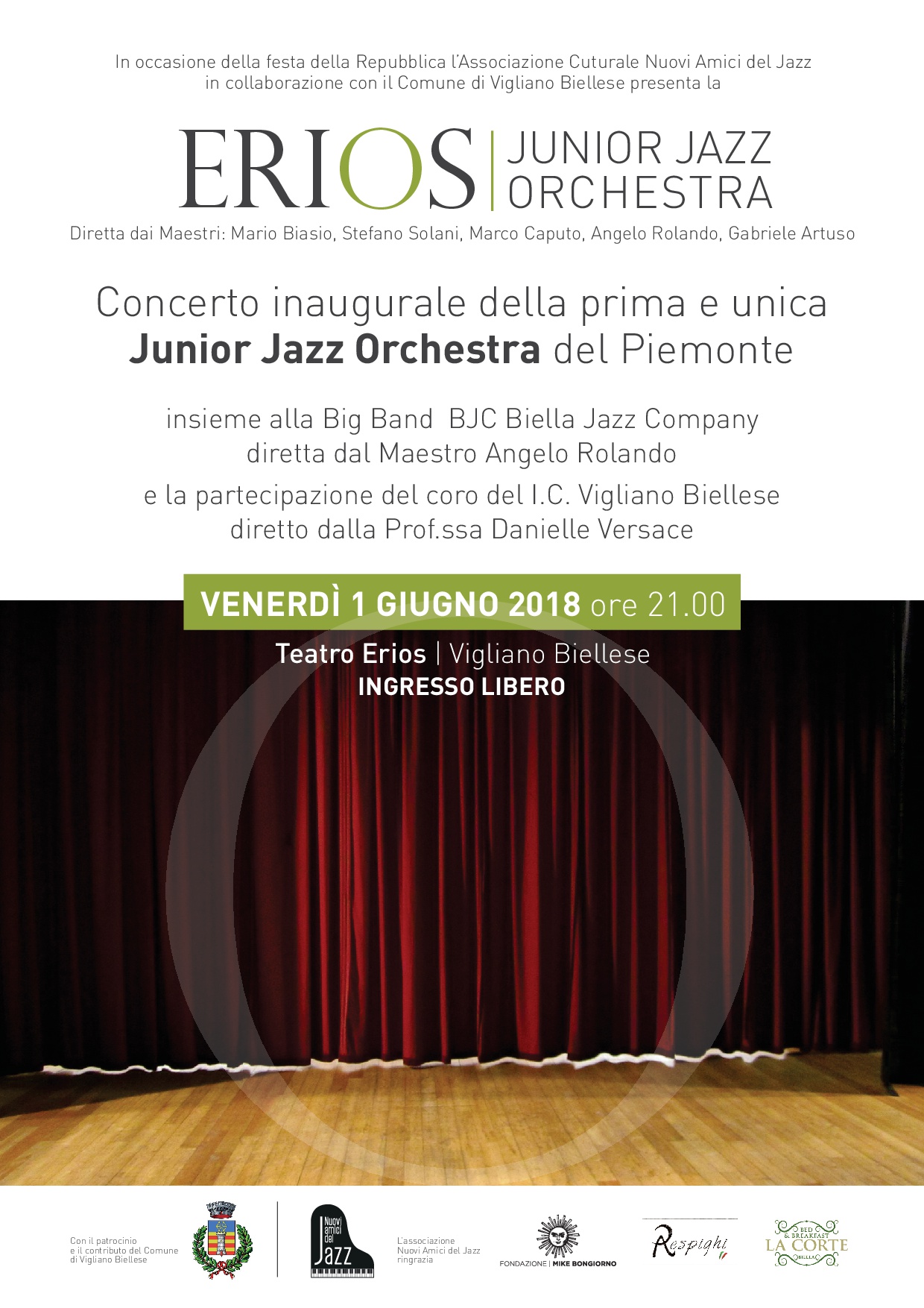 Concerto  Erios Junior Jazz Orchestra
