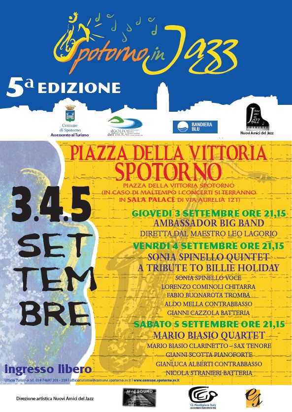 SPOTORNO IN JAZZ 2015