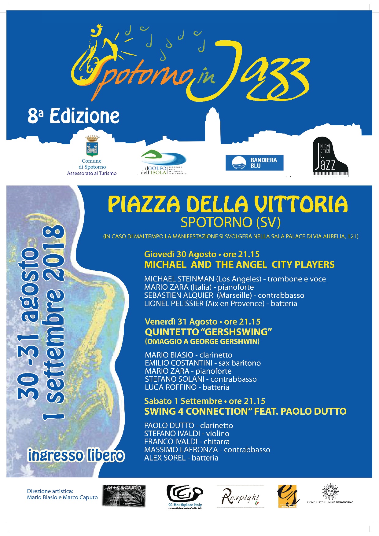 SPOTORNO IN JAZZ 2018