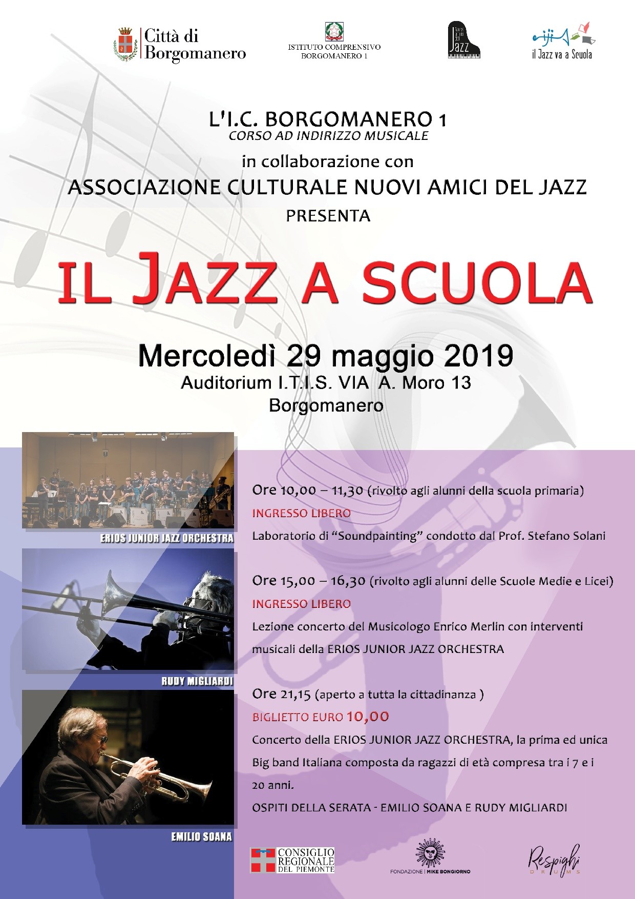 IL JAZZ A SCUOLA